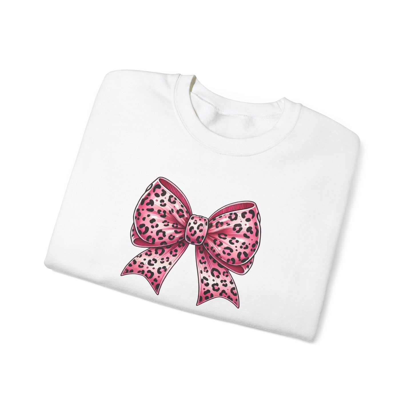 Pink Leopard Bow